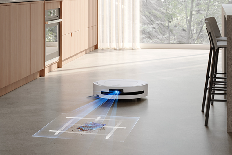 Công nghệ AI Instant Re-Mop 2.0 nhận diện và xử lý vết bẩn