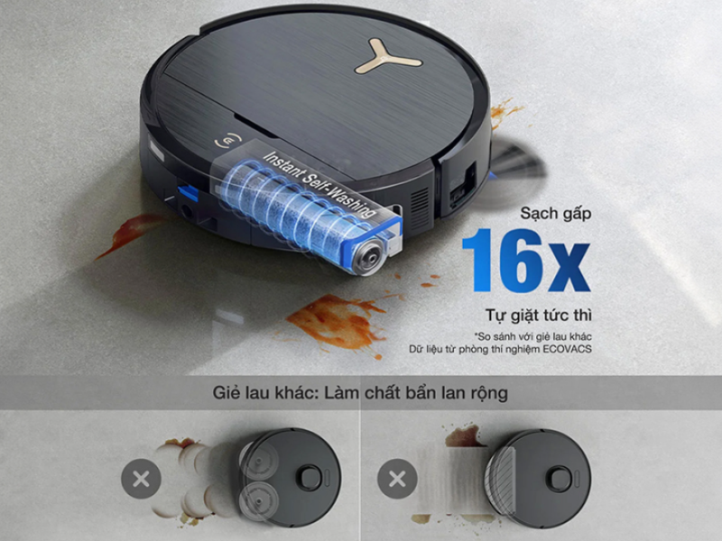 OZMO ROLLER – Lau sạch gấp 16 lần