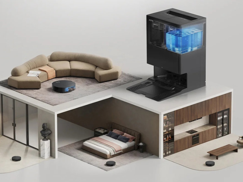 Robot hút bụi lau nhà Mova S70 Roller - hình 9