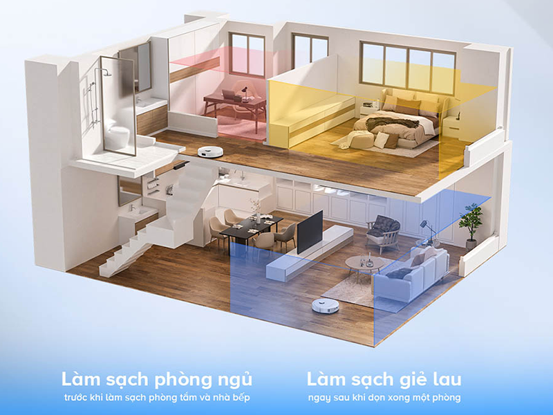 Robot hút bụi lau nhà Roborock Q Revo 5AE (hình 11)