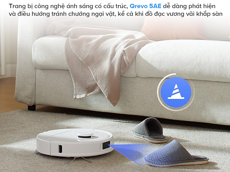 Robot hút bụi lau nhà Roborock Q Revo 5AE (hình 6)