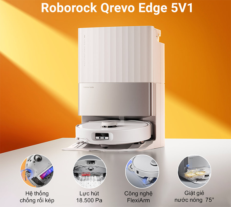Robot hút bụi lau nhà Roborock Q Revo Edge 5V1 (hình 1)