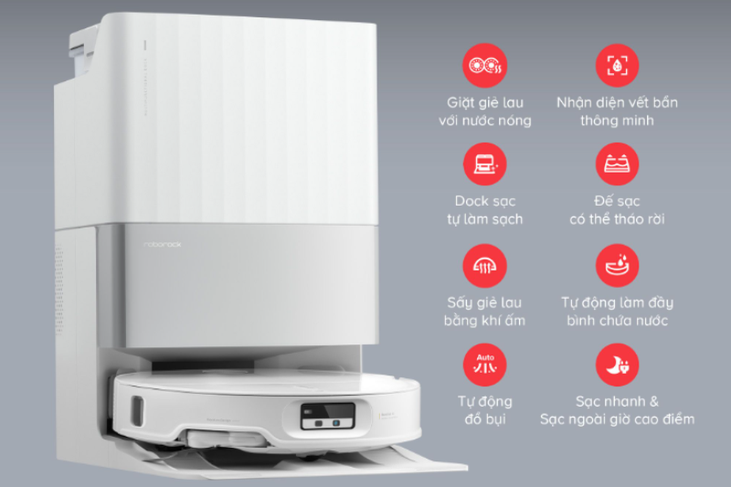 Robot hút bụi lau nhà Roborock Q Revo EdgeT - hình 9