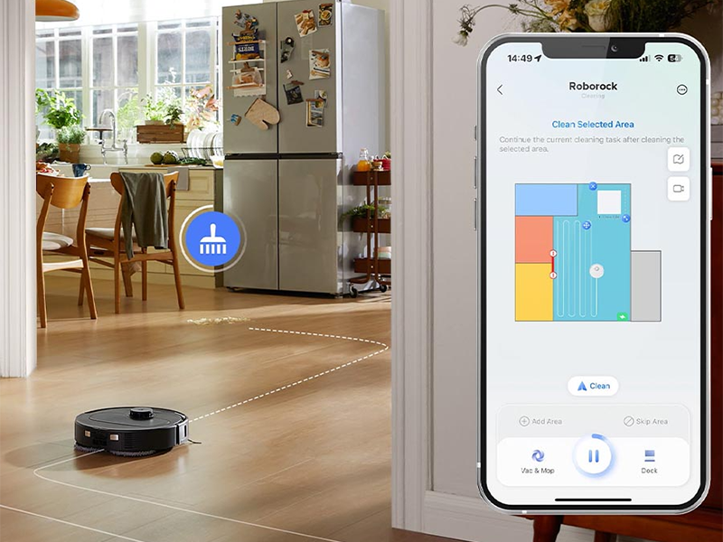 Robot hút bụi lau nhà Roborock QR 798 (hình 10)