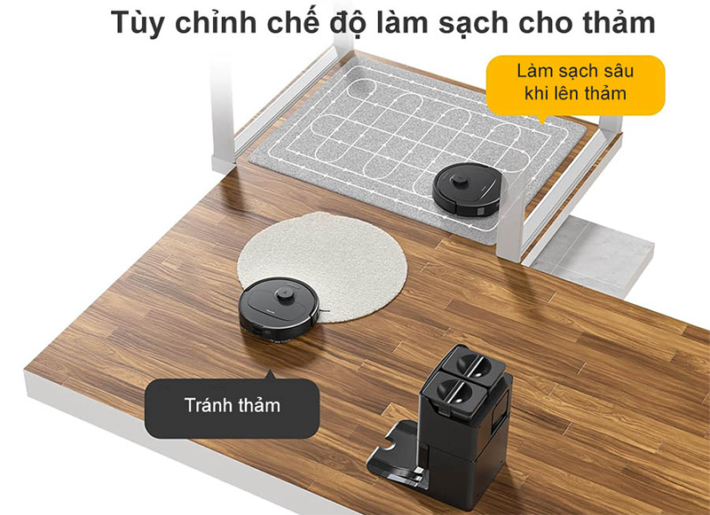 Robot hút bụi lau nhà Roborock QR 798 (hình 8)