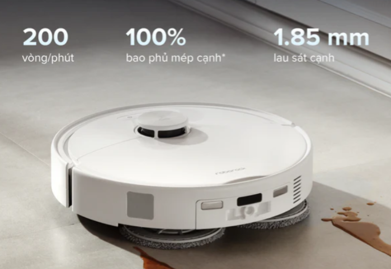 Robot hút bụi lau nhà Roborock Qrevo 2 Pro - hình 4