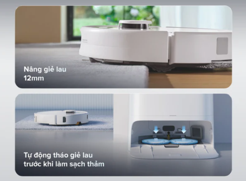 Robot hút bụi lau nhà Roborock Qrevo 2 Pro - hình 6