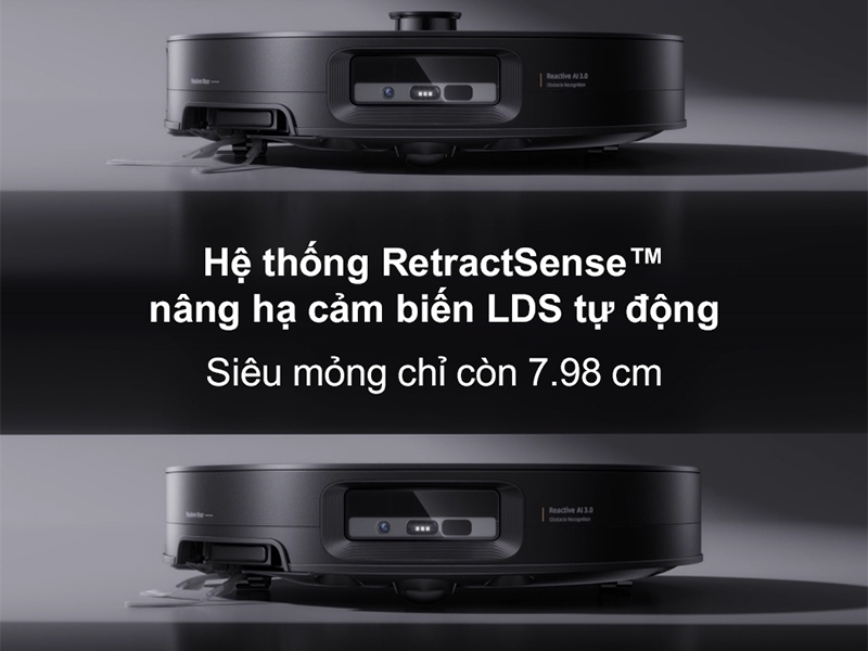 Robot hút bụi lau nhà Roborock Saros 10 (hình 2)