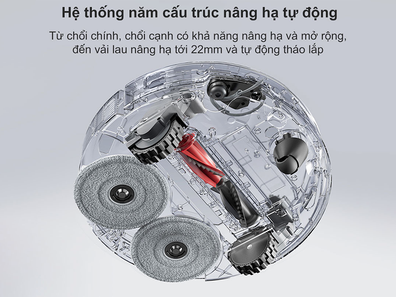 Robot hút bụi lau nhà Roborock Saros 10R (hình 5)