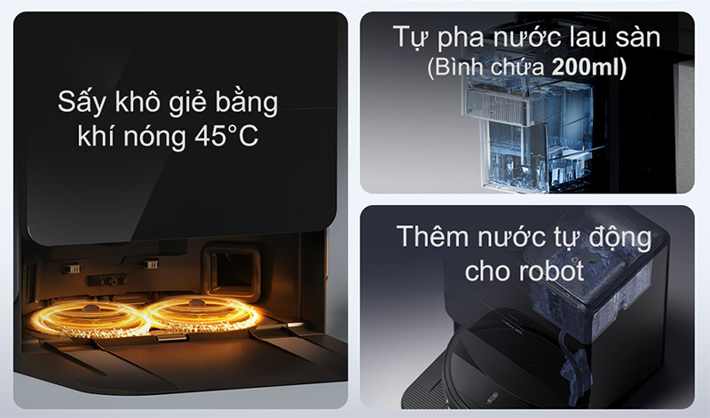 Robot hút bụi lau nhà Roborock Saros 10R (hình 11)