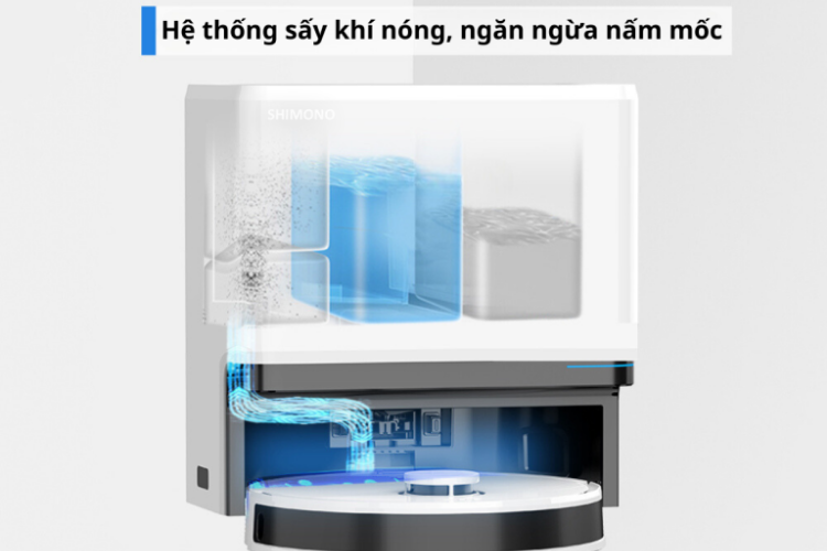 robot hút bụi shimono 3