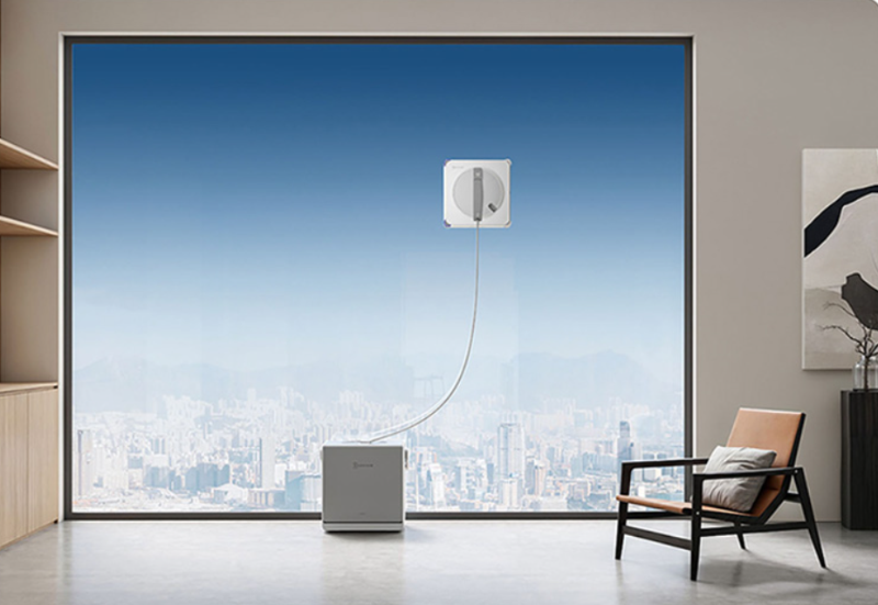 Robot lau kính Ecovacs W2S Omni - hình 14