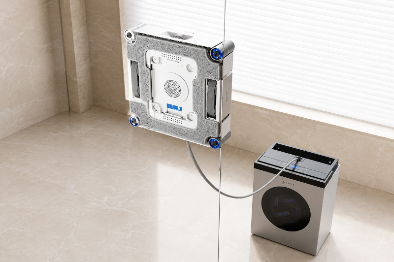 Robot lau kính Ecovacs W3 OMNI - hình 11