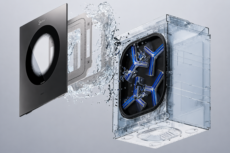 Robot lau kính Ecovacs W3 OMNI - hình 3