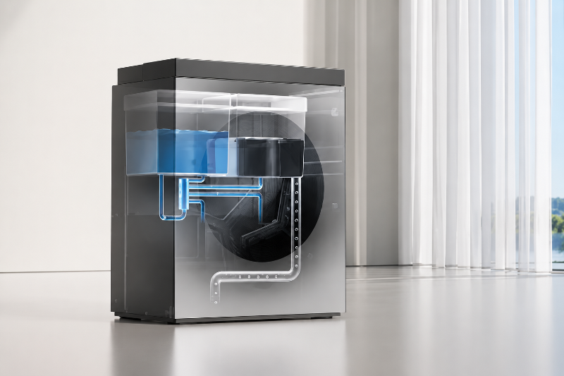 Robot lau kính Ecovacs W3 OMNI - hình 4