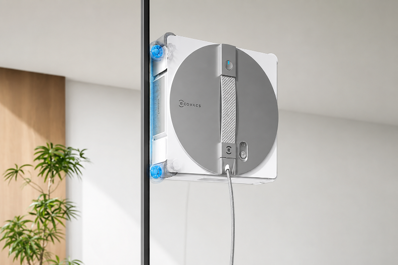 Robot lau kính Ecovacs W3 OMNI - hình 7