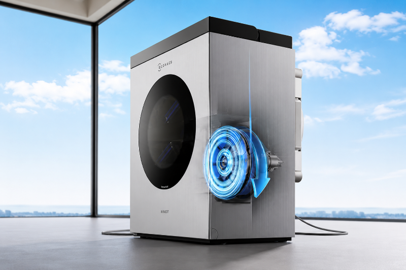 Robot lau kính Ecovacs W3 OMNI - hình 5