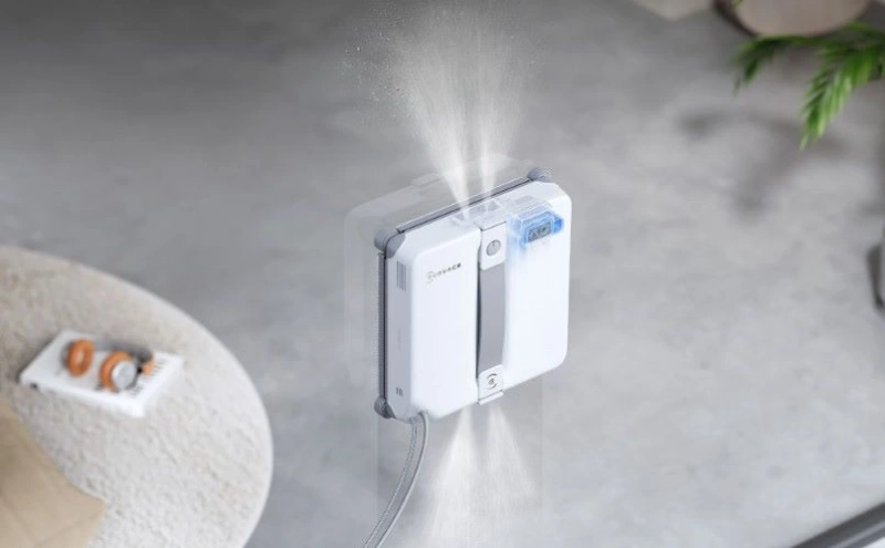 Robot lau kính Ecovacs Winbot Mini 2 - hình 4