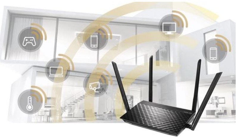 ASUS RT-AC1200 V2 phù hợp với người cần nhiều cổng LAN để kết nối các thiết bị cố định