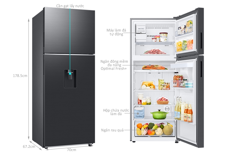 thiet ke tu lanh samsung inverter rt42cg6584b1sv