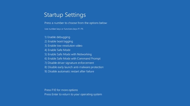 Sử dụng Advanced Startup bước 5