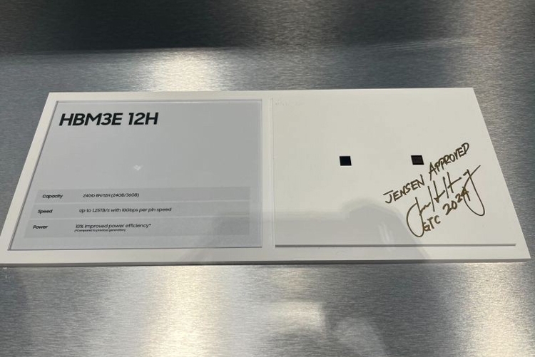Samsung ám chỉ chip HBM3E cao cấp đã được Nvidia chấp thuận