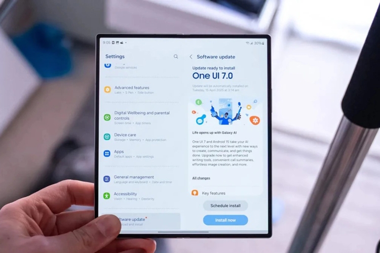 Samsung chính thức phát hành bản cập nhật One UI 7 cho nhiều thiết bị tại Mỹ
