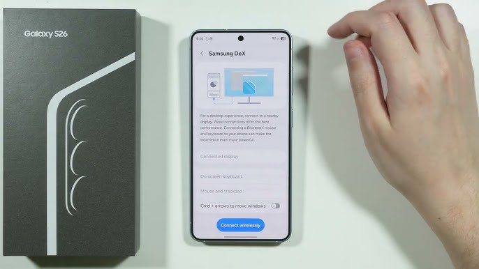 Bật Samsung DeX không dây