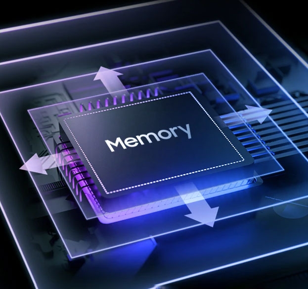 RAM LPDDR5 trên Galaxy A18 và Galaxy A08 hỗ trợ xử lý đa nhiệm và chuyển đổi ứng dụng linh hoạt.