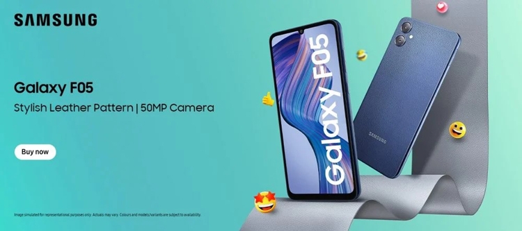 Samsung Galaxy F05 ra mắt với mặt lưng Eco-Leather và chip MediaTek Helio G85 - hình 1