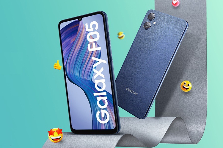 Samsung Galaxy F05 ra mắt với mặt lưng Eco-Leather và chip MediaTek Helio G85