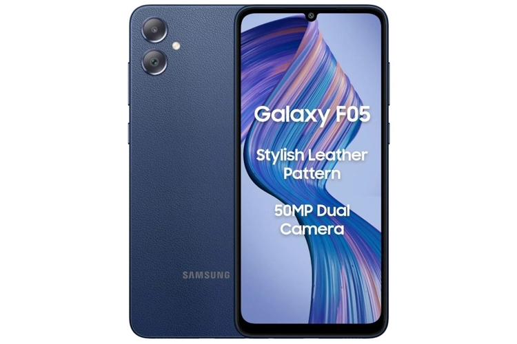 Samsung Galaxy F05 ra mắt với mặt lưng Eco-Leather và chip MediaTek Helio G85