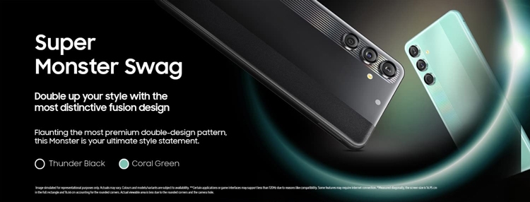 Samsung Galaxy M55s ra mắt với thiết kế mặt lưng mới, cấu hình phần cứng giữ nguyên