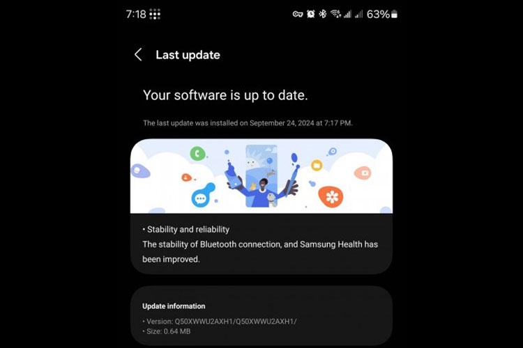Samsung Galaxy Ring nhận bản cập nhật phần mềm đầu tiên