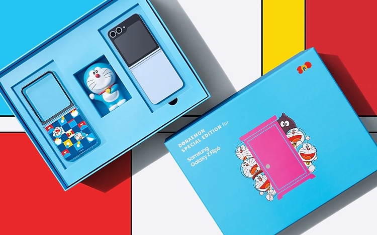 Samsung Galaxy Z Flip6 Doraemon Special Edition chính thức ra mắt - hình 2
