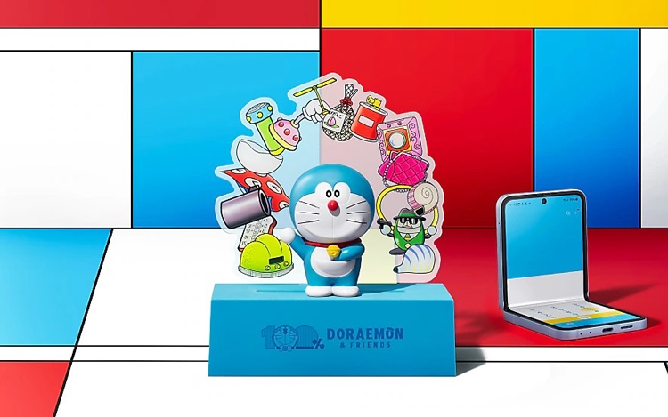 Samsung Galaxy Z Flip6 Doraemon Special Edition chính thức ra mắt - hình 3