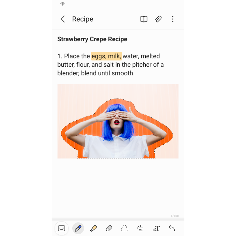 Samsung Notes - hình 4