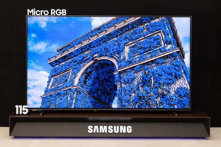 Samsung ra mắt công nghệ màn hình Micro RGB đầu tiên trên thế giới