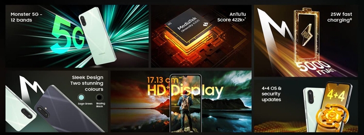 Samsung ra mắt Galaxy M06 5G và M16 5G tại Ấn Độ - hình 1