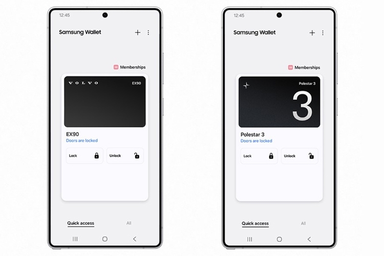 Samsung Wallet bổ sung hỗ trợ Digital Key cho Volvo và Polestar