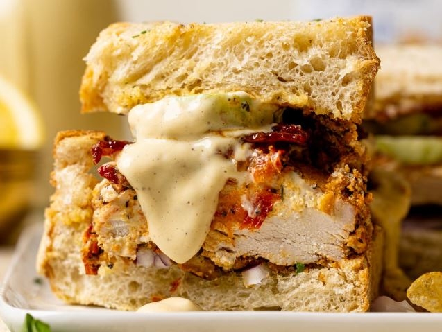 Sandwich gà 4