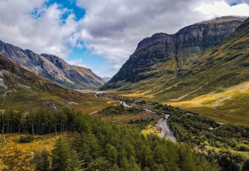 Thung lũng Glen Coe ở Scotland