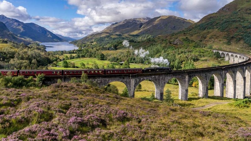 Cầu cạn Glenfinnan ở Scotland