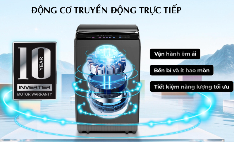 Sharp Inverter 18 kg ES-TN181ED-DG - hình 5