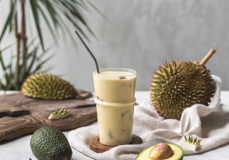 sinh tố bơ sầu riêng (1)