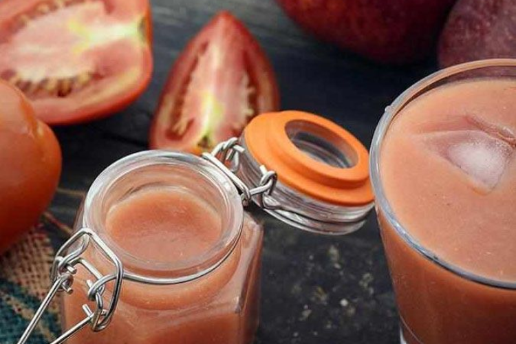 Sinh tố cà chua lê hình 6