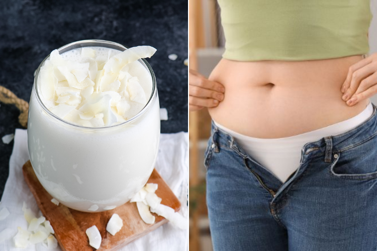 sinh tố dừa bao nhiêu calo 3