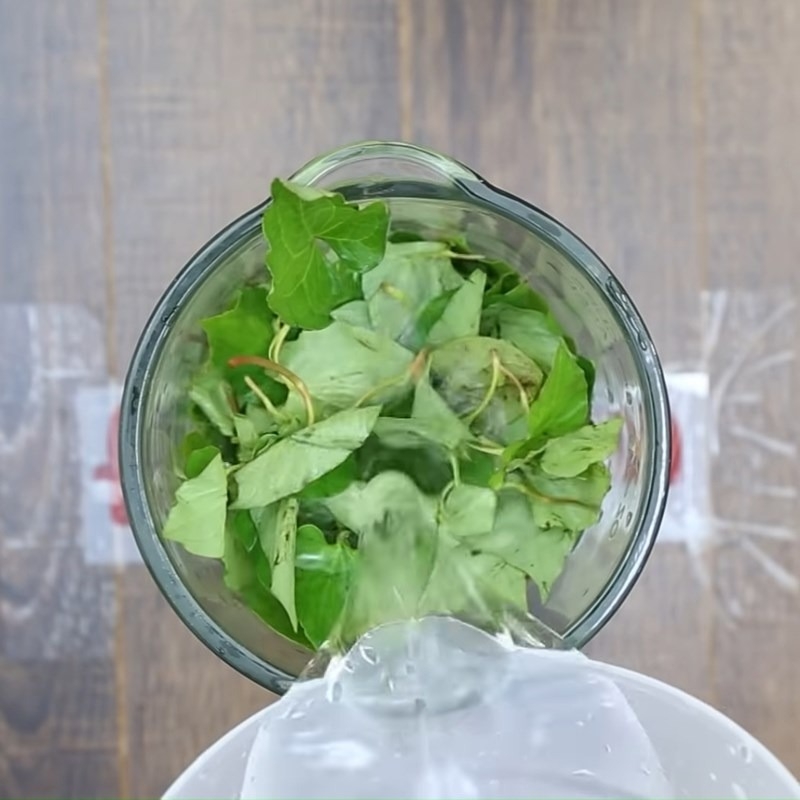 sinh tố rau diếp cá hình 5