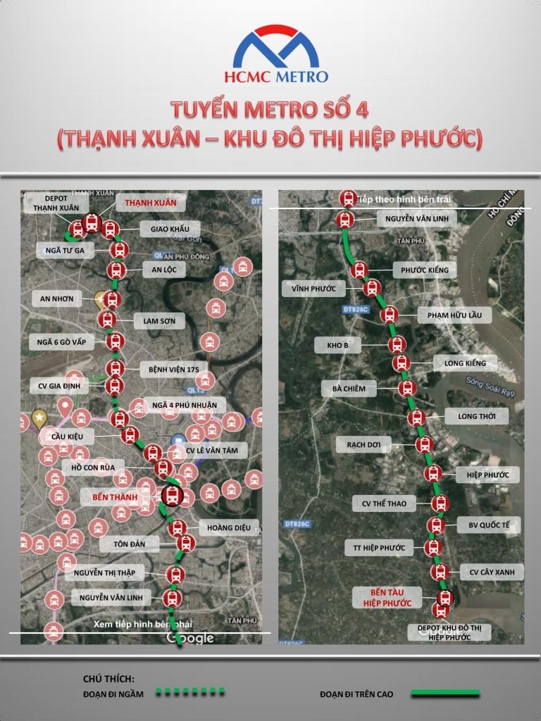 sơ đồ các tuyến Metro TPHCM mới nhất 2025 7