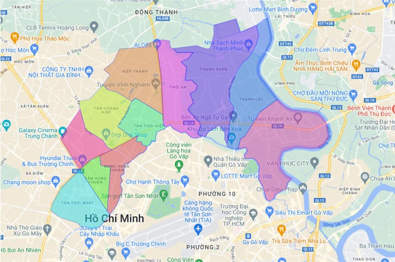 sơ đồ quận tp.hcm - quận 12